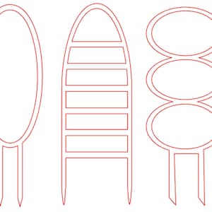 Digital File - Trellis for indoor plant  l Trellis Laser Files, Plant Stake SVG l Plant Trellis SVG l Houseplant SVG l Glowforge ready