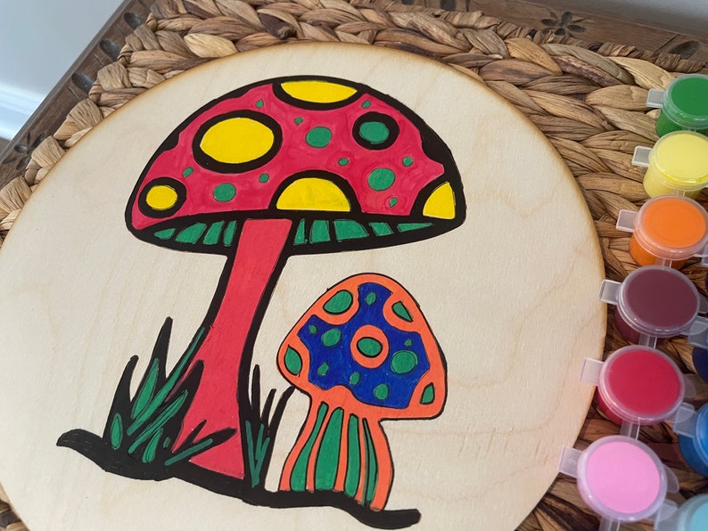 DIY Wood Paint Kit Paint in the Lines Easy for Adults and Etsy