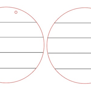 SVG FILES Faux Shiplap Circle / Shiplap Farmhouse Blank / SVG / Glowforge File / Laser Cut Round