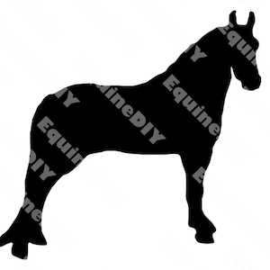 Paard Clip Art Tennessee Walking Horse Walker Halter Standing Show Paard voor Logo t shirt sticker show awards cricut