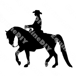 Pferde Clip Art Arabian Western Pleasure Jogging für Aufkleber, Tumbler, T-Shirts, Aufkleber, individuelle Auszeichnungen, Tassen, Cricut