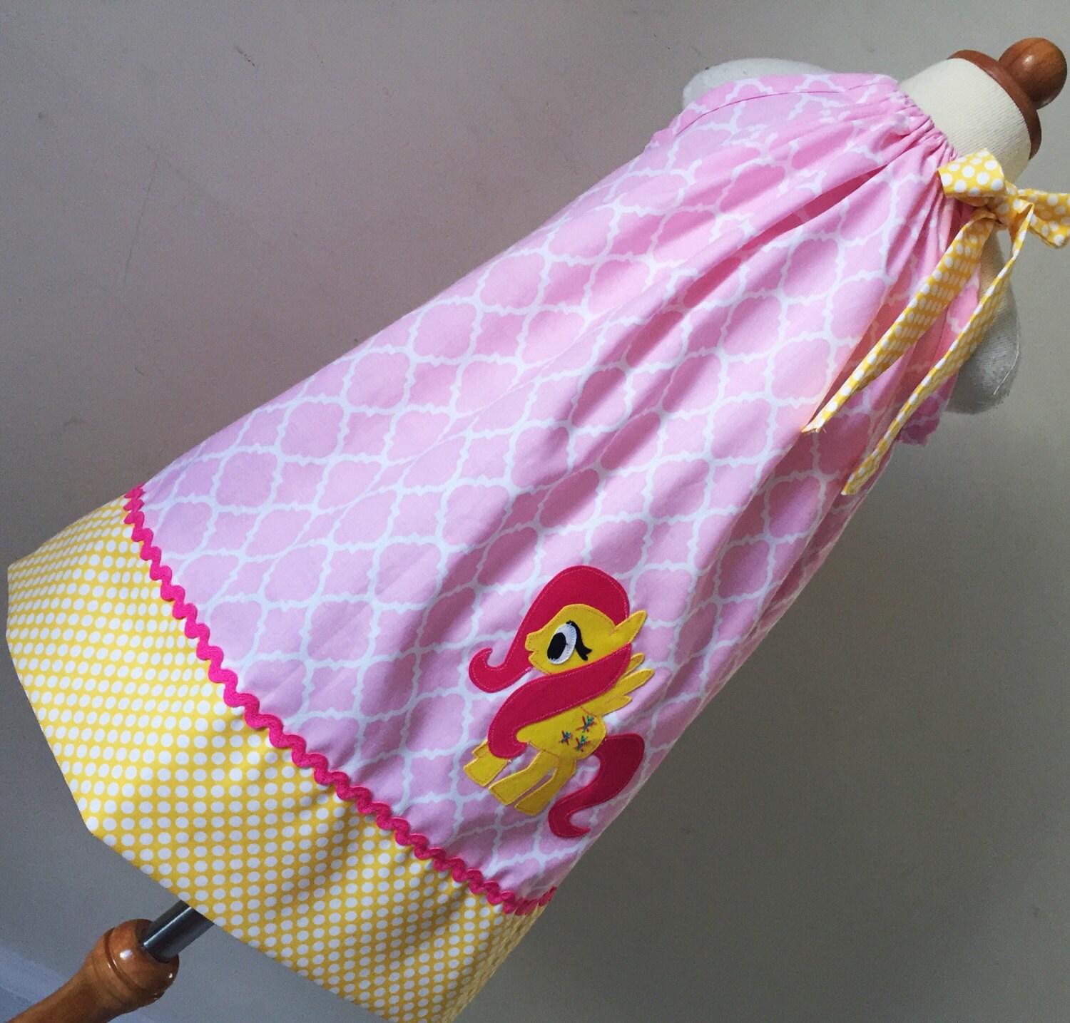 Maisie Dress - Peony/Polka Dot main image 1