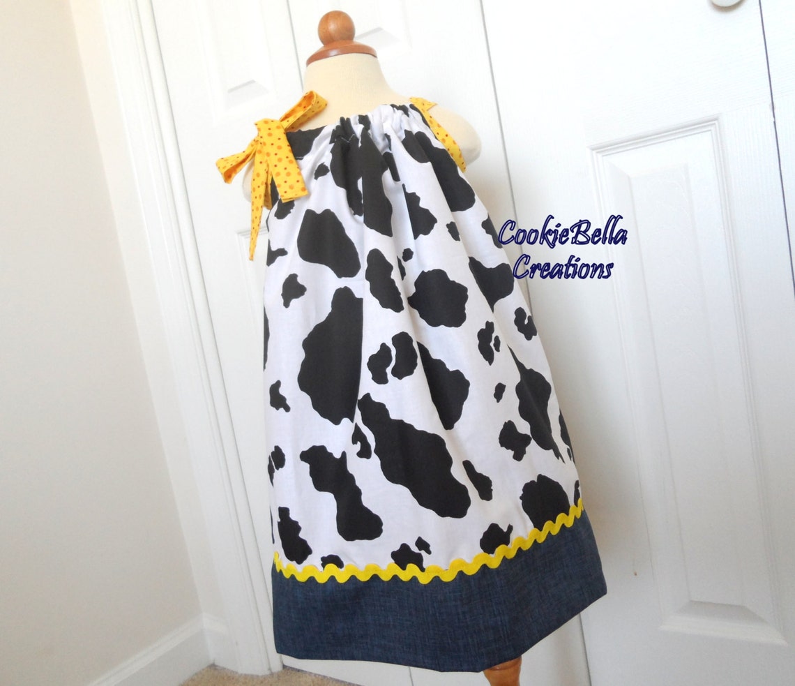 Toy Story Cowgirl Jessie Pillowcase Dress Etsy