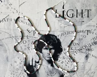 Mojo's Beads Young Lion - Jim Morrison / the Doors 1967 Cobra Bead Necklace Exact Replica