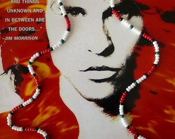 Doors The Movie 1991 Love Bead Necklace Replica Val Kilmer As Jim Morrison