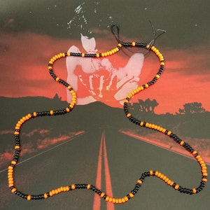 Jimbo Halloween Jim Morrison / the Doors 1967 Cobra Love Bead Necklace
