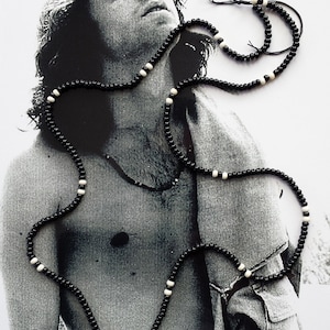 Jimbo Glass Leopard Jim Morrison the Doors 1967 Love Bead Necklace
