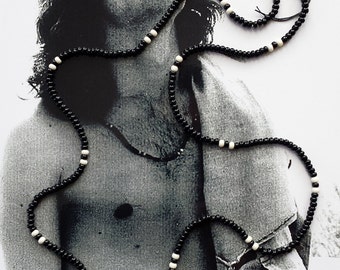 Jimbo Glazen Luipaard Jim Morrison de Doors 1967 Love Bead Ketting