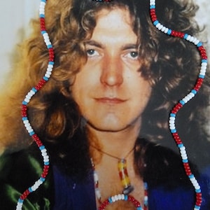 Robert Plant / Led Zeppelin Love Bead Necklace Authentic Replica