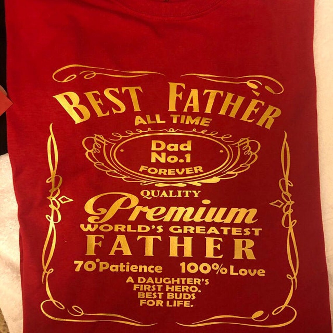 Best Father SVG, No.1 Dad, Hero Daughter Gift (digital Download) - Etsy