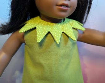 Froggy Collar pattern for 18" Dolls