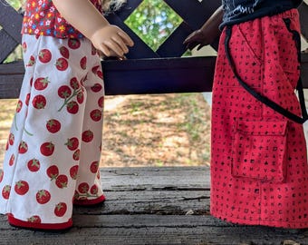 Wide Leg / Goth Pants Pattern for 18" Dolls