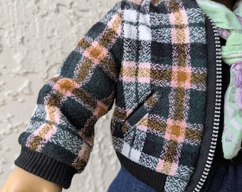 Bomber Jacket Pattern for 18" Dolls