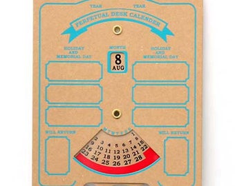 Penco Perpetrual Dial-Type Desk Calendar HK021
