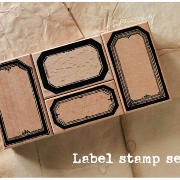Lin Chia Ning - Labels Stamp Set C
