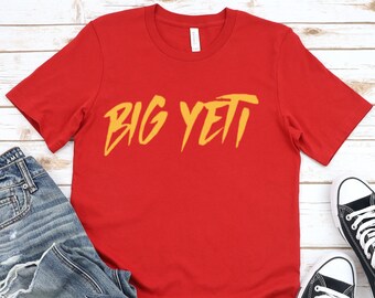 Travis Kelce Big Yeti T-shirt - Etsy