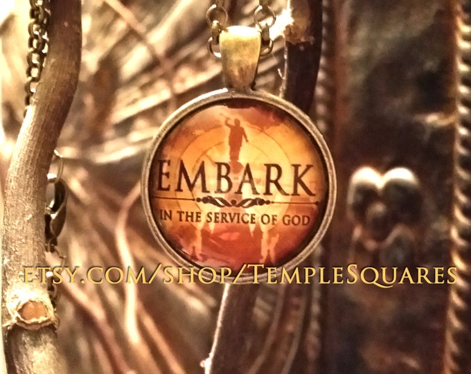EMBARK Pendant YW Young Women or missionary gifts
