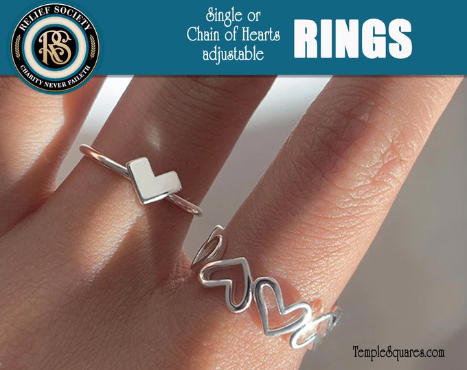 Arrow Heart Rings Relief Society Theme Mission Statement Bookmarks and Come Follow Me Scripture Tracker for 2025 Doctrine and Covenant Study
