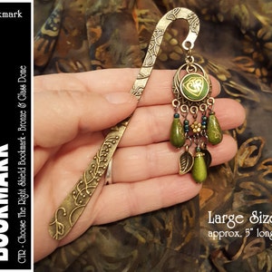 CTR Choose The Right Bookmark LDS Bronze Metal and Beads. Birthday Missionary Christmas Visiting Teaching Relief Society Jewelry Gift
