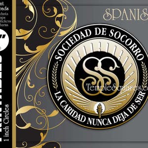 IMPRIMIBLES-1 "círculos sociedad de socorro símbolo emblema en la sociedad española de socorro-la caridad nunca deja de ser