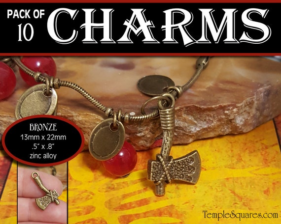 Hatchet Axe Charm Pack of 10 Charms Girls Camp Secret Sister Gifts Charm  Bracelet Jewelry Supplies 2019 Come Follow Me New Beginnings - Etsy