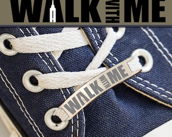 Walk with Me Shoe Tag 2026 Youth Theme YW YM Primary Young Women Young Men Moses 6:34 Gift
