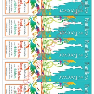 Printable Bookmarks LDS Families Are Forever Five Large 2"x8" Bookmarks ...