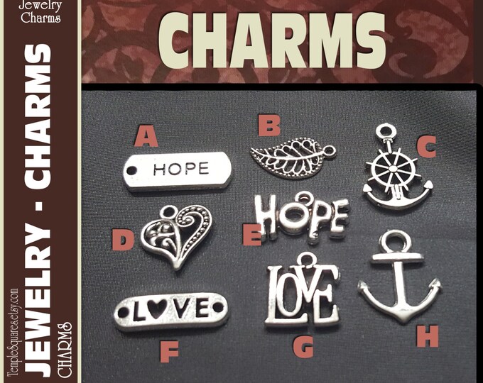 Ask of God Ask in Faith Pack of 10 Silver Charms for DIY Jewelry Craft Supplies for LDS or gifts, pendants, bracelets.  YW Mutual Theme