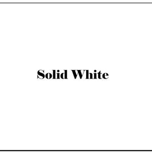 Solid White Color 5 x 3.5 Inch Decal Paper for Glass Fusing