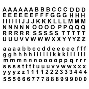 Bobbles Letters R 3/8 Inch Letter Stencil - Etsy