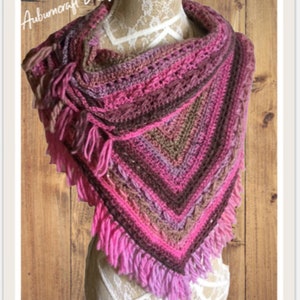 Lace Me Up Bandana Cowl Crochet Pattern