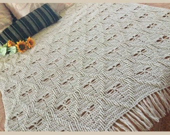 March of the Dragonflies Blanket Crochet Pattern