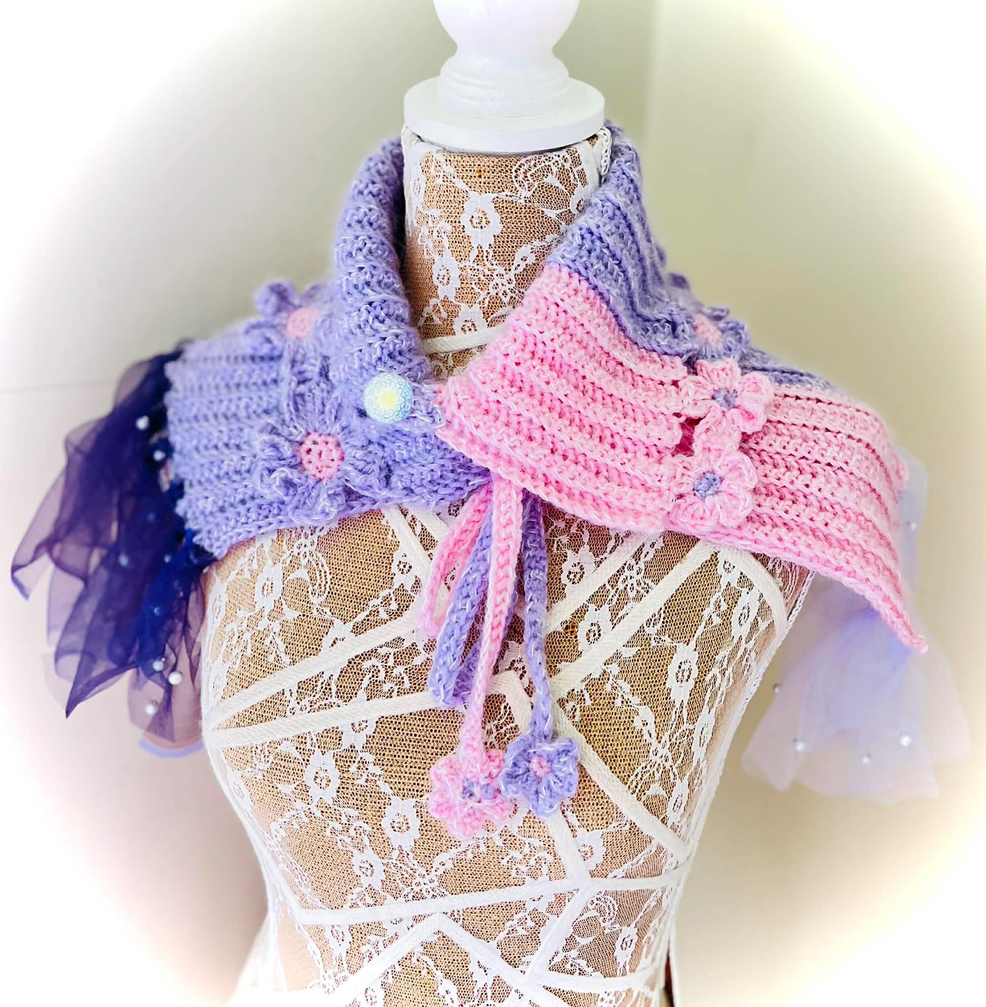 40 Neck Warmer Crochet Patterns for Cozy, Wearable Layers 30 Dancing With The Fae Neck Warmer Cowl