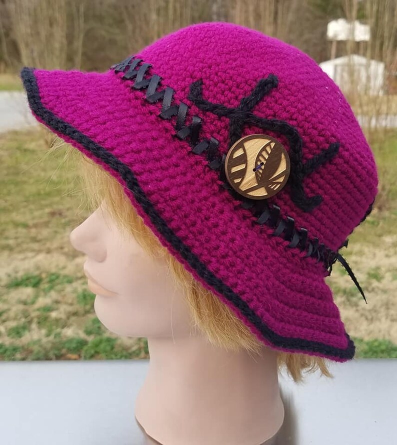Frankie Drake Crochet Cloche Hat 