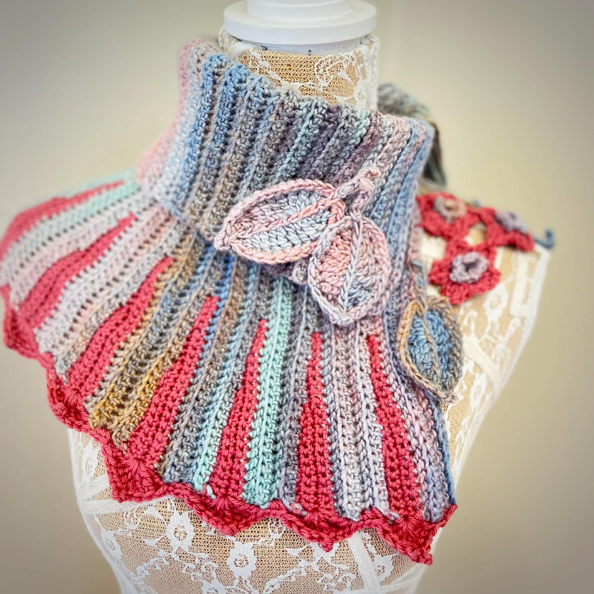 40 Neck Warmer Crochet Patterns for Cozy, Wearable Layers 24 Isolde's Thorn Neck Warmer