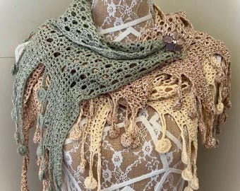 Crochet shawl pattern The Wheel of Time