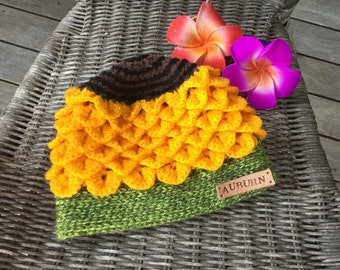 My Very Own Sunflower Crochet Hat Pattern