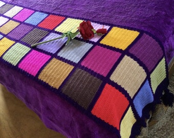 Remembering Grandma Crochet Bed Scarf Pattern