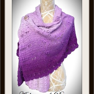 Dragonfly Hide n Seek Crochet Shawl Pattern image 4