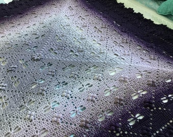 Flight of the Dragonfly Crochet Blanket Pattern
