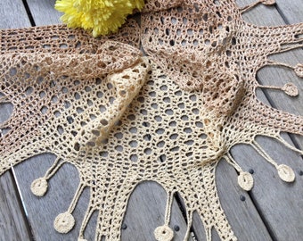 Crochet shawl pattern The Wheel of Time