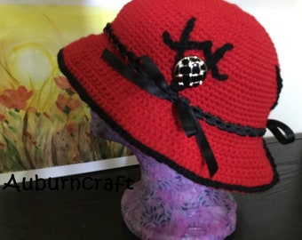 Frankie Drake Crochet Cloche Hat Pattern
