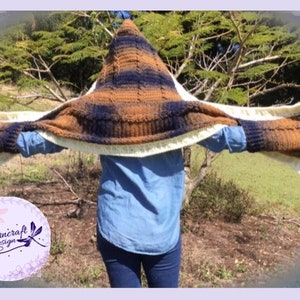 Because I Can Hooded Pocket Wrap Pattern