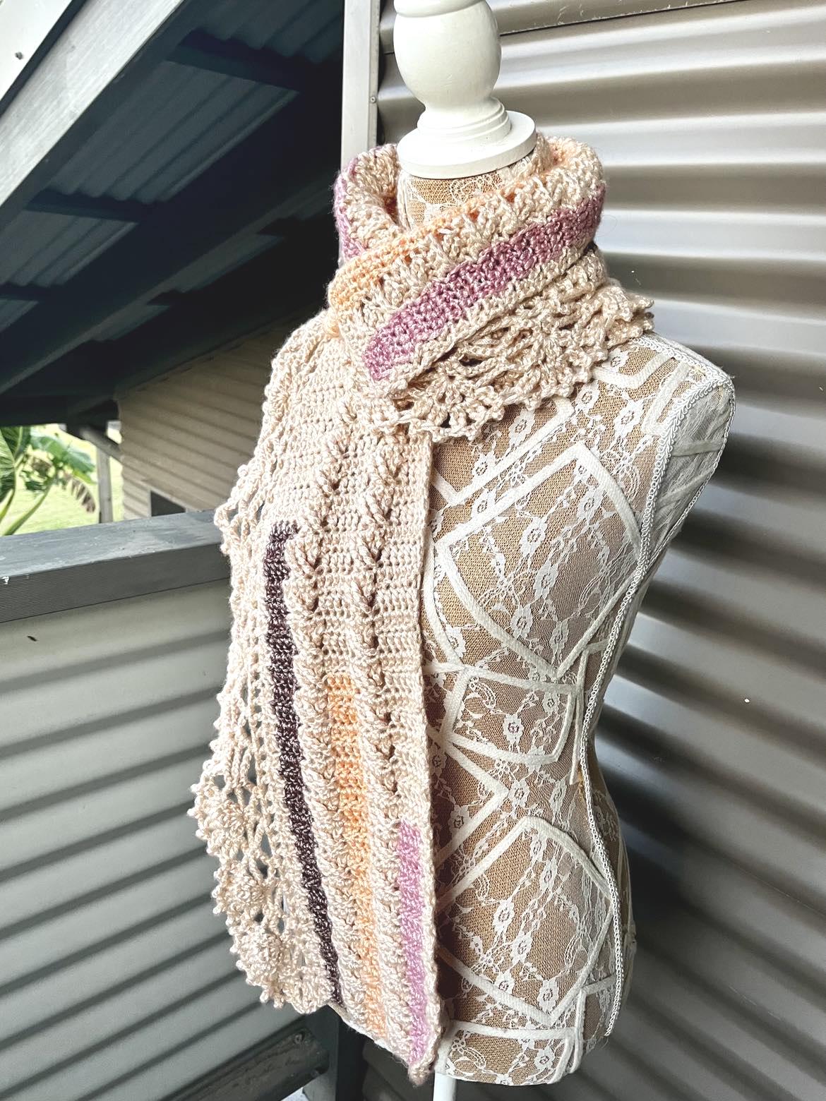 Neopolitan Pattern Neapolitan Harmony Scarf Crochet Pattern PDF Digital Download - Etsy