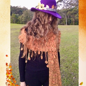 Golden in the Sunlight Wrap/Shawl Crochet Pattern