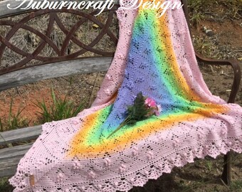 Bouquet For Bethany Blanket Crochet Pattern
