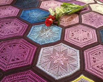 The Secret of the Dragonfly Crochet Blanket Pattern