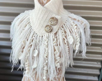 Winter Enchantress Neck Warmer Crochet Digital Pattern