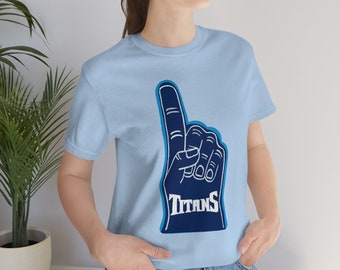 Vintage-like Titans Foam Finger T-shirt