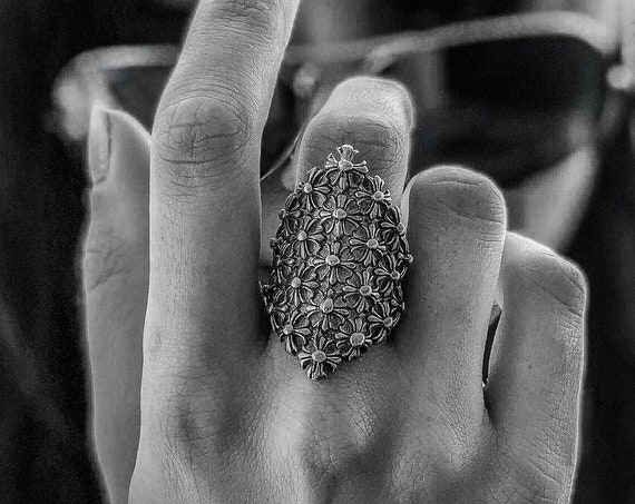 Rüstung Kreuz Ring Finger Guard Ring Ring Ring Stulpe Ring voller Finger Ring Designer Luxus Ring Sterling Silber Finger Ring Luxus Ring